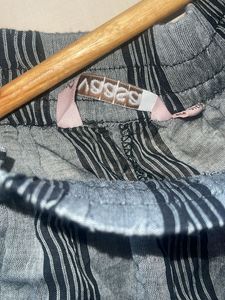 Blue Striped Wide Leg Pants