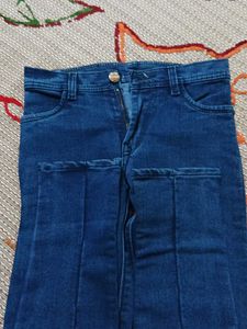 Girl's Stylish Denim Jeans