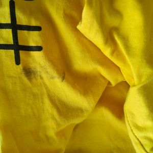 Yellow Minnie Mouse Long Sleeve T-Shirt