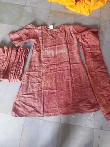 Stylish Tie-Dye Kurta Set with Dupatta