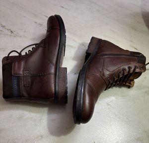 🆕Red Tape Teak Leather Round Toe Slipon Boots