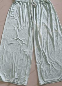 Sea Green Polka Dot Palazzo Pants