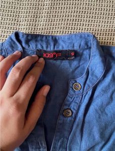 Denim Dress For Girls
