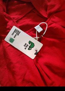 Chic Red Party Dress