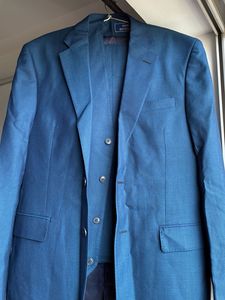 Men's 3-piece Royal Blue Suit