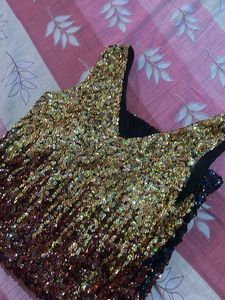 Sparkling Sequined Ombre Dress