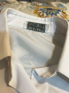 Classic White Button-Up Shirt Formal