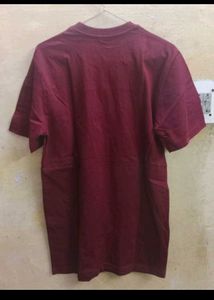 LEE COOPER Maroon Men's Tshirt