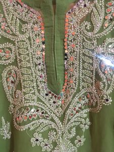 Lucknowi/ Chikenkari Kurti