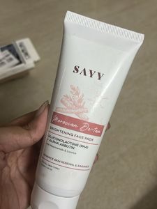 Savy Moroccan Re-Tan Brightening Face Pack