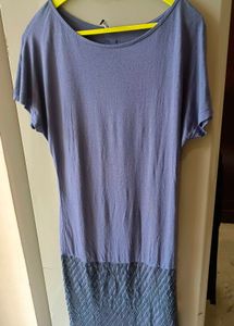 Comfy Blue Party Dress