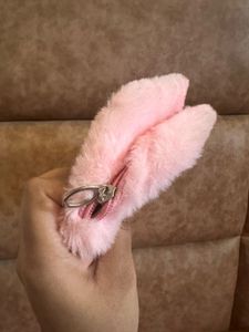 Cute Travel Pouch - Pink Faux Fur