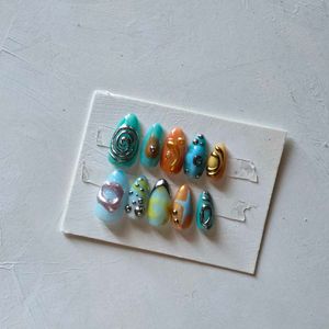 Unique Press-On Nails Set