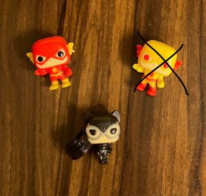 Marvel Superhero Figurines - Set of 4