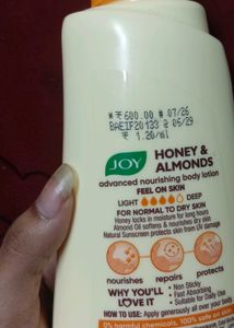 Joy Honey &amp; Almonds Body Lotion