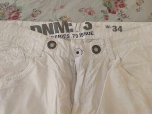 Imported White Capri Pant