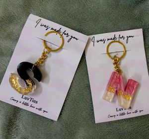 Resin key chain