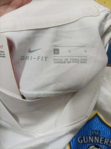Nike football jersey with embroidered patches