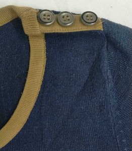 Woolen - Stylish Two-Tone Dress