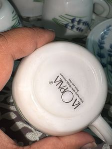 Laopala Lavender Tea Set - 6 Cups &amp; 5 Saucers