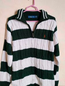 Ralph Lauren Cable knit Quarter-Zip Sweaters