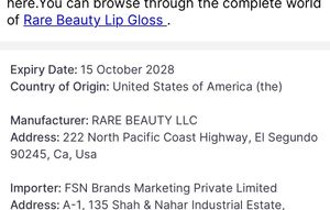 Rare Beauty Lip Gloss - Beam