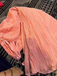 Pink Embroidered Kurti Sets