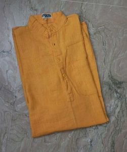 Men's Yellow Kurta