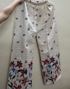 Floral Print Palazzo Pants