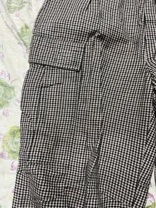 Checkered Cargo Pants