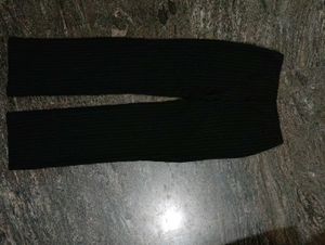 Y2k Classic Pinstripe Black Trousers