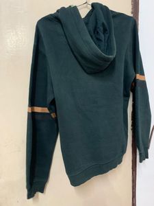 women Dark Green "Believe" Hoodie