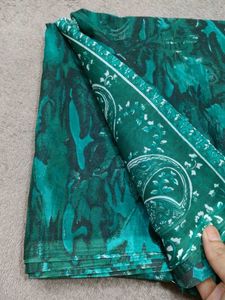 Sea Green Georgette Saree