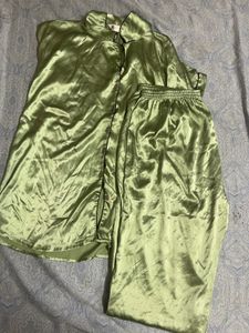 silk pajamas