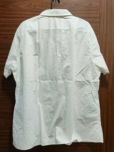 Men's White Short Sleeve Shirt