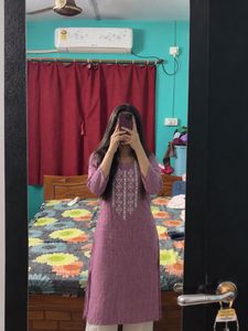 Elegant Embroidered Kurta