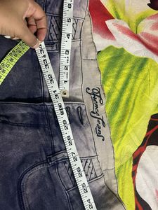 Purple Wash Jeans - Size Medium
