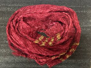 Men’s Red Textured Stole