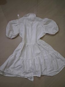 white shoujo girl dress