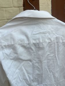 Classic White Button-Down Shirt