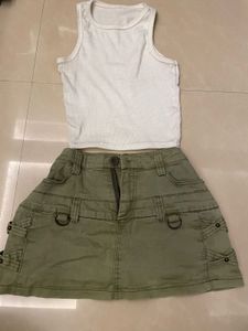 Mini Cargo Skirt