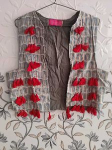 Beautiful Multicolored Indowestern Shrug