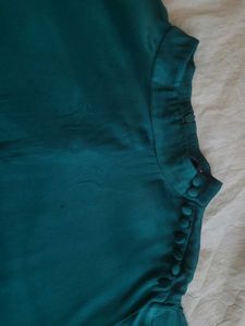 Green Flowy Top
