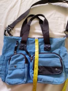 Blue denim Shoulder Bag
