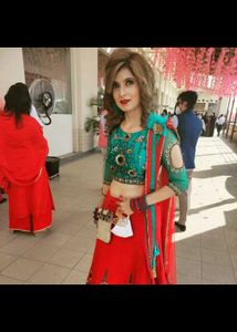 Stunning Teal & Red Lehenga Choli