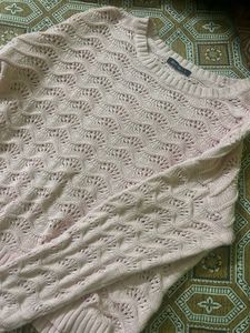 Peach Knit Sweater