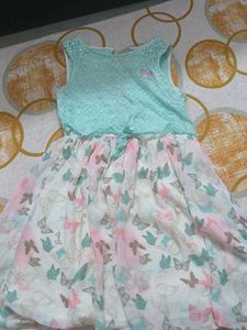 Girls Barbie Butterfly Dress