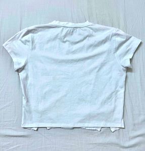 White Corset Detail T-Shirt