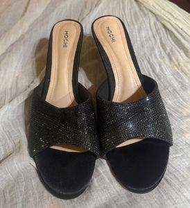 Mochi Embellished Slim Heel Sandals
