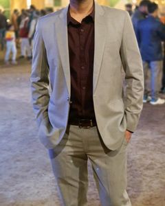 3 peice suit for men (grey)